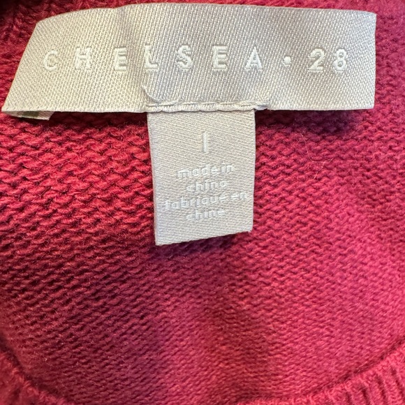 Chelsea28 size large (l) ladies long sleeve crewneck sweater in GUC - Picture 4 of 12